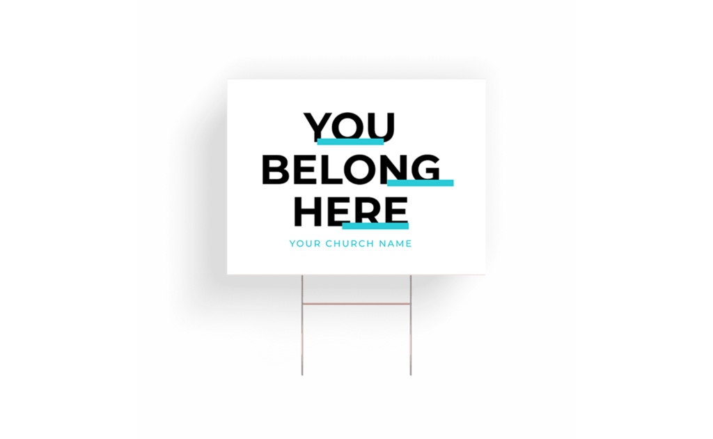 Custom Design Yard Signs Customize the front & Back